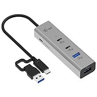 i-tec Universal Charging Metal HUB 2x USB-C + 2x USB-A Port, PD 85W - USB Hub