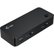 i-tec Universal KVM HUB 2x USB-C + 2x USB-A 3.0 Port - USB Hub