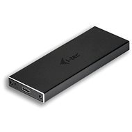 I-Tec MySafe USB-C M.2 SATA Laufwerk Metall Externer Fall - Externes Festplattengehäuse