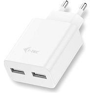 i-tec USB Power Charger 2 Port 2.4A White - Töltő