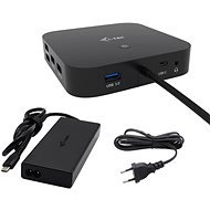 i-tec USB-C HDMI Dual DP Docking Station with Power Delivery 100 W + i-tec Univ. Charger 112 W - Docking Station