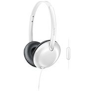 Philips Headphones with Mic SHL4405WT white - Headphones