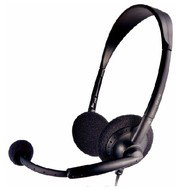 PHILIPS SHM3300U black microphone - Headphones