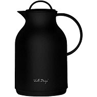 Vialli Design Thermos for drinks with glass insert, 1 l, black, AMO 9248 - Thermos
