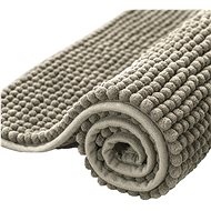 DuraHome Bathroom rug Chenill, 40x60cm, grey - Bath Mat