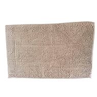 DuraHome Bathroom rug Chenill, 50x80cm, beige - Bath Mat