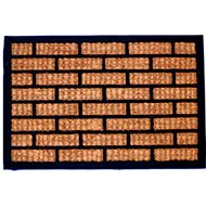 DuraHome Rubber & seagrass mat 40 × 60cm, Zinke - Doormat