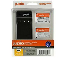 Jupio 2pcs EN-EL19 - 700 mAh batteries and chargers for Nikon - Camera Battery