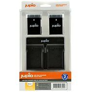 Jupio 2x EN-EL14(A) 1100mAh + USB dual charger - Camera Battery