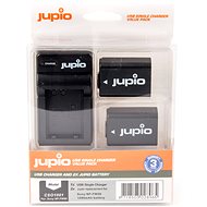 Jupio 2x NP-FW50 - 1080 mAh + USB charger - Camera Battery