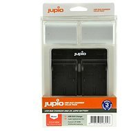 Jupio set 2x LP-E6N 2040 mAh + Dual Charger, Canon - Fényképezőgép akkumulátor
