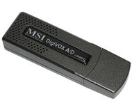 MSI DigiVOX A/D - analogový TV / digitální DVB-T tuner, externí USB2.0, software - -