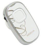 Nokia BH-303 Bluetooth Hands Free, 10g, 6,5 hodin hovoru, Li-Pol, nabíječka, výměnné kryty - -