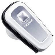 Bluetooth Hands Free Nokia BH-300 stříbrné - -