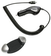 Autoadapter pro BT headsety Jabra s univerzálním držákem na mobilní telefon - -