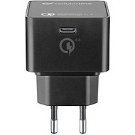Cellularline Power Delivery (PD) max 30W Qualcomm® Quick Charge ™ 4+ black - Wall Charger