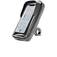 Cellularline Rider Shield für Motorrad- und Fahrradlenker - wasserdicht - für Smartphones bis zu einer Größe von 6,7" - Handyhalterung