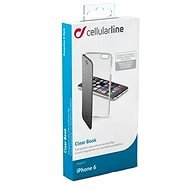 CellularLine CLEARBOOKIPH647K fekete - Mobiltelefon tok