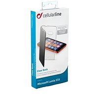 CellularLine CLEARBOOKL535K čierne - Puzdro na mobil