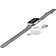 Cellularline Power Pill für Apple Watch mit USB-Adapter weiß - Kabelloses Ladegerät