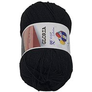 Gloria 50g - 59005 black - Yarn