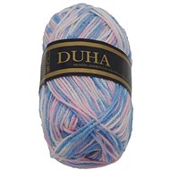 Rainbow 50g - 050 white, blue, pink - Yarn