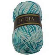Rainbow 50g - 294 white, turquoise, blue - Yarn