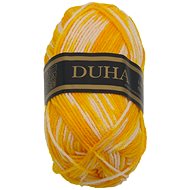 Rainbow 50g - 505 white, yellow - Yarn