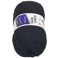 Jan Rejda Lada luxus 100g - 59005 black - Yarn