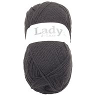 Lady NGM de luxe 100g - 901 black - Yarn