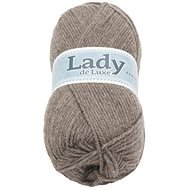 Lady NGM de luxe 100 g – 914 sivá - Priadza