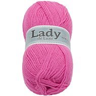 Lady NGM de luxe 100 g – 942 sýto ružová - Priadza