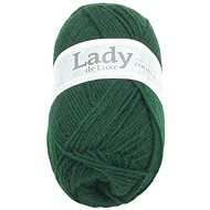 Lady NGM de luxe 100g - 988 dark green - Yarn