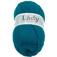 Lady NGM de luxe 100g - 926 modrzelená - Příze