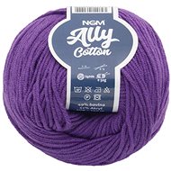 Ally cotton 50g - 021 dark purple - Yarn
