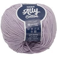 Ally cotton 50 g – 030 svetlo fialová - Priadza