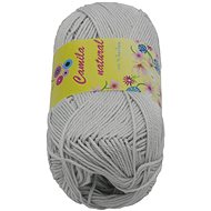 Camilla natural 50g - 230 light grey - Yarn