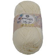 VLNIKA s. r. o. Lotus Lux 100g - 025 cream - Yarn