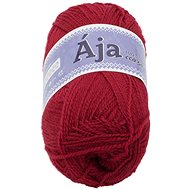 Ája NGM 50 g - 934 sötétpiros - Fonal kötéshez