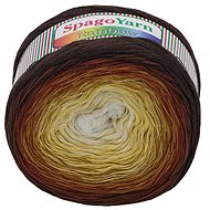 SpagoYarn Rainbow 250g - 7 yellow-brown - Yarn