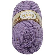 VSV s. r. o. Tweed 100g - 6888 purple with spots - Yarn