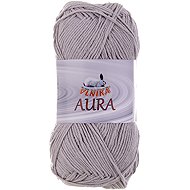 VLNIKA Yarn Aura 100 g - 904 light grey - Yarn