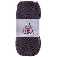 VLNIKA Yarn Aura 100 g - 905 graphite - Yarn