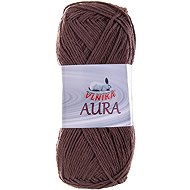 VLNIKA Yarn Aura 100 g - 907 brown - Yarn