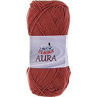 VLNIKA Yarn Aura 100 g - 908 brick - Yarn