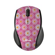 Wireless Trust Micro Mouse - pink flower - Mouse
