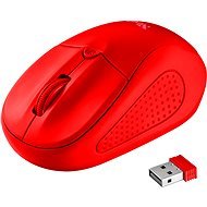 Primo Wireless Mouse matte red - Egér