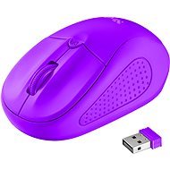 Trust Primo Wireless Mouse Neonlila - Maus