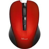Trust Mydo Silent Click Wireless Mouse - Red - Mouse