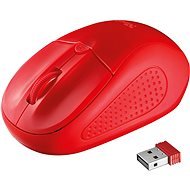 Trust Primo Wireless Mouse - rot - Maus